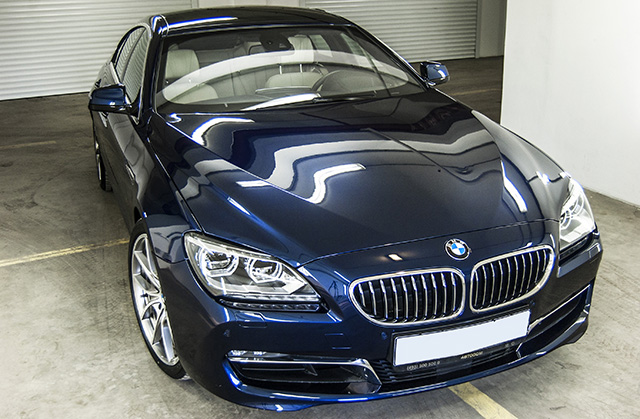 Керамическая полировка автомобиля BMW